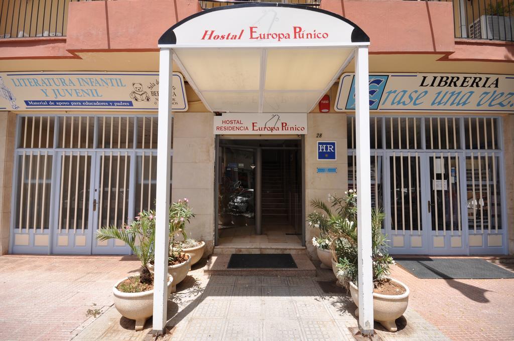 Hostal Residencia Europa Punico Ibiza Town Exterior photo