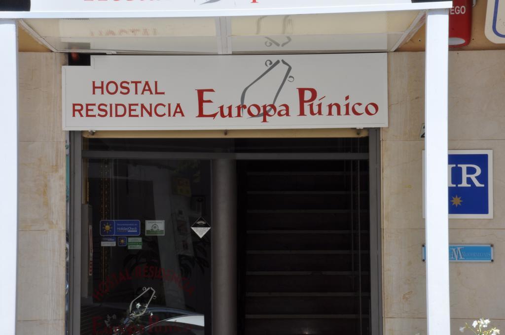 Hostal Residencia Europa Punico Ibiza Town Exterior photo